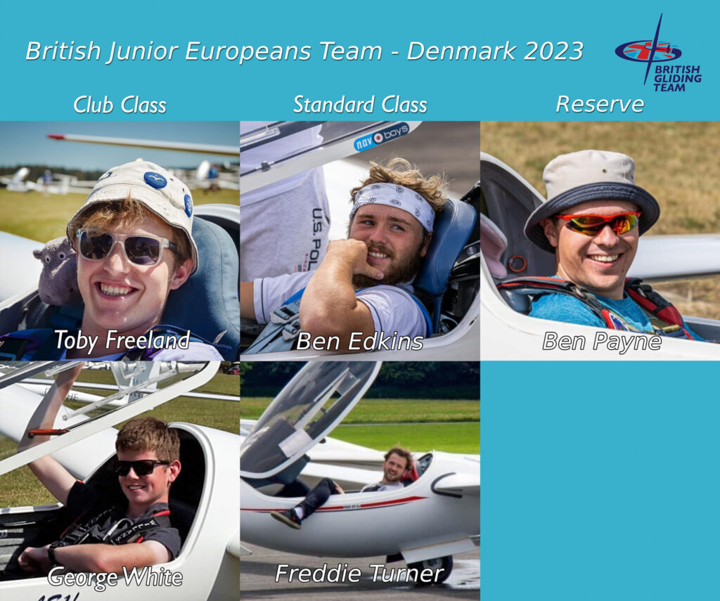 British Junior Gliding Team 2023