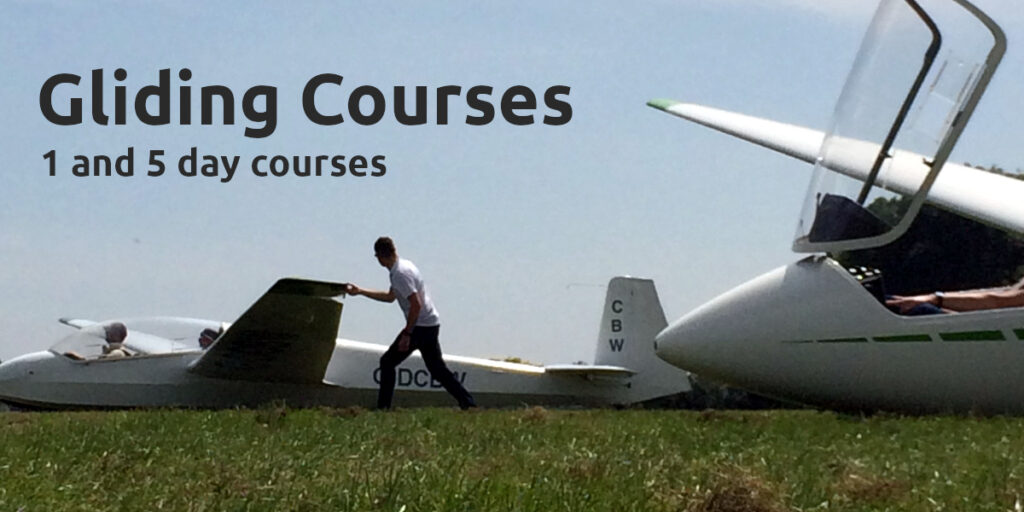 Gliding Courses
1 and 5 day courses